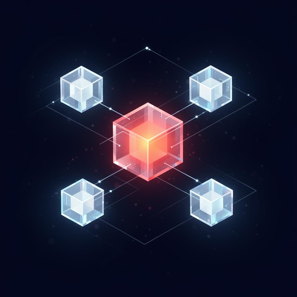 Modular enterprise technology illustration
